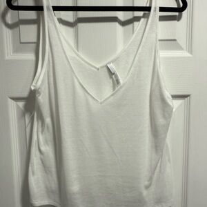 SKIMS Classic White Tank Top